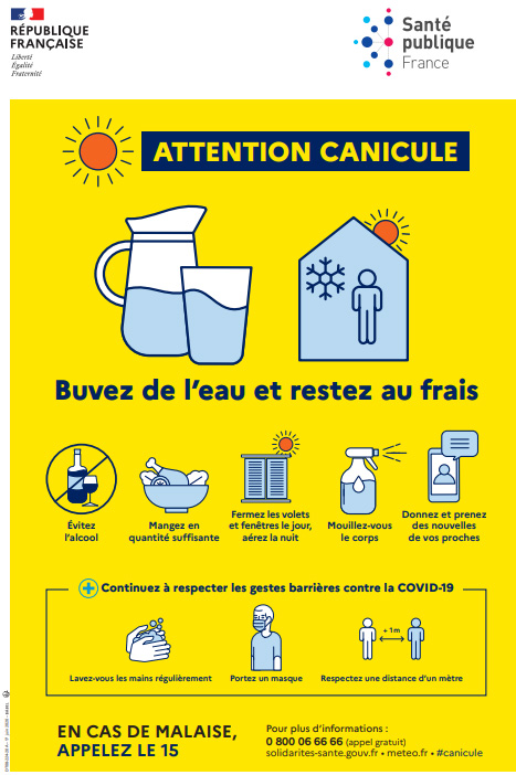 affiche canicule tout public 2020