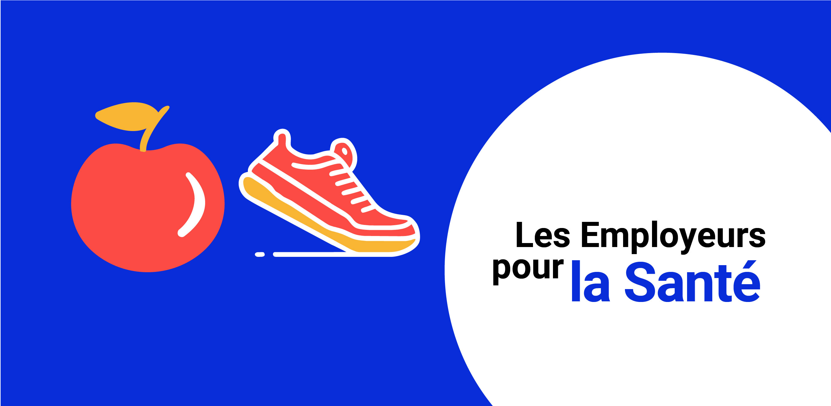 Image illustrative d'une pomme et d'une chaussure de sport