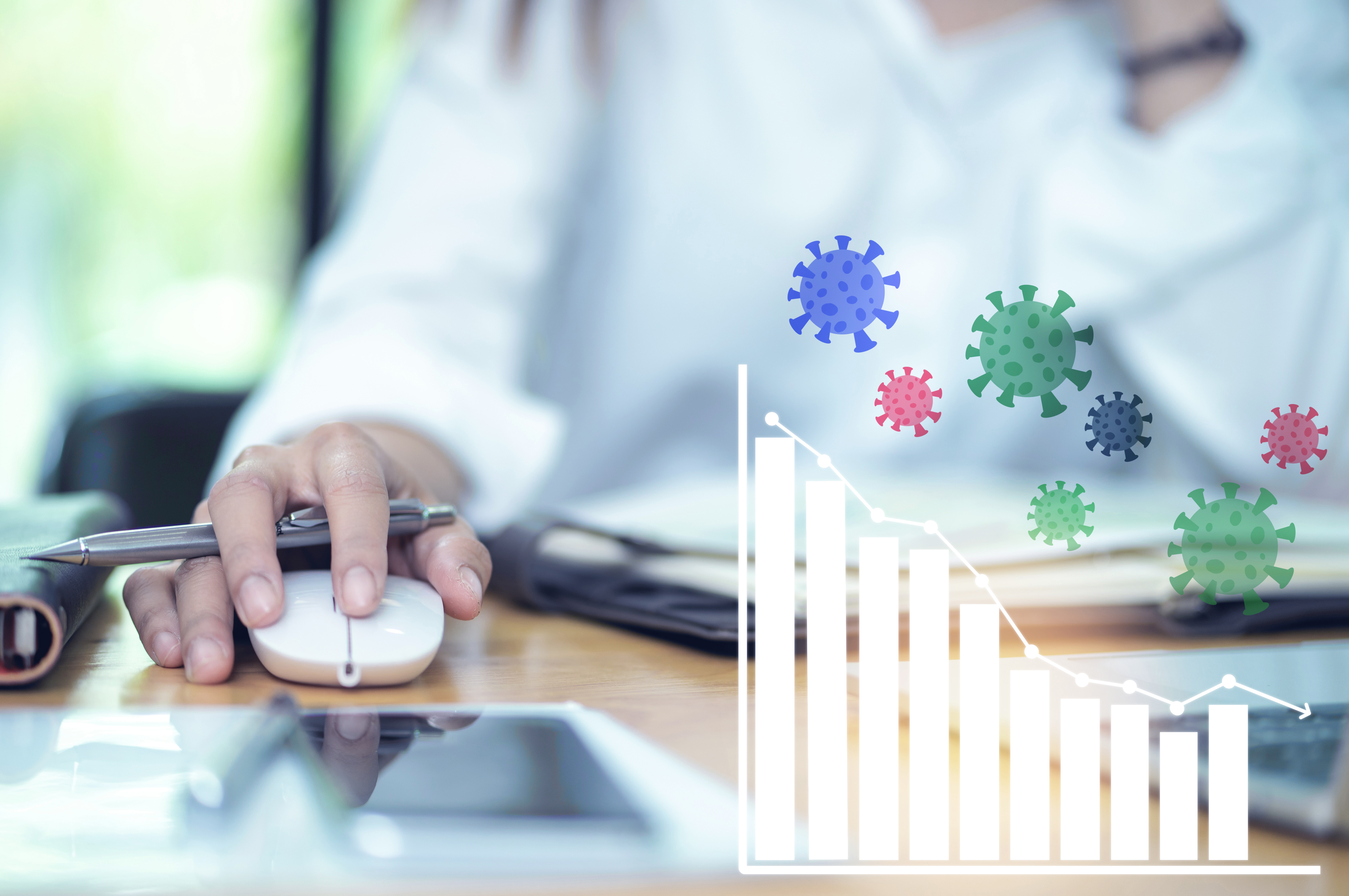 Illustration représentant de la data