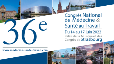 visuel congrès national de médecine et santé au travail