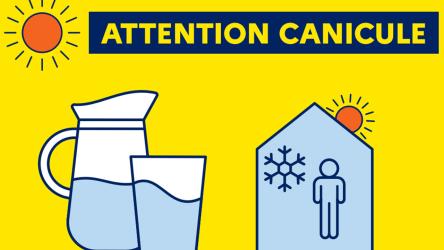 visuel des affiches canicule 2020